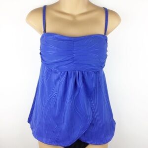 Kim Rogers Blue Wave Tankini | Small